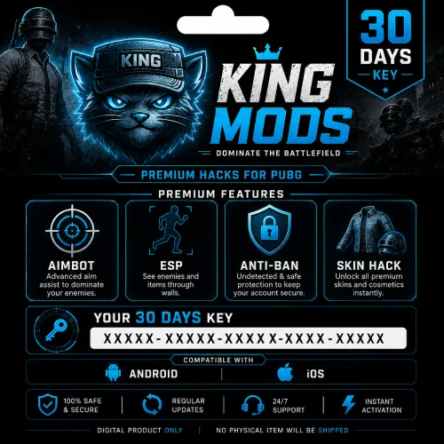 KINGMOD 30 DAYS KEY