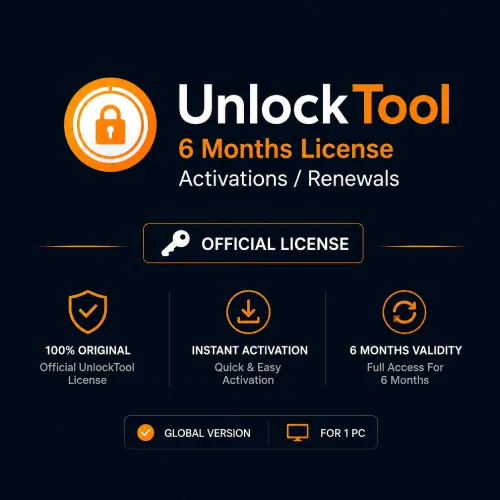UnlockTool 6 Months License Activation or Renewal